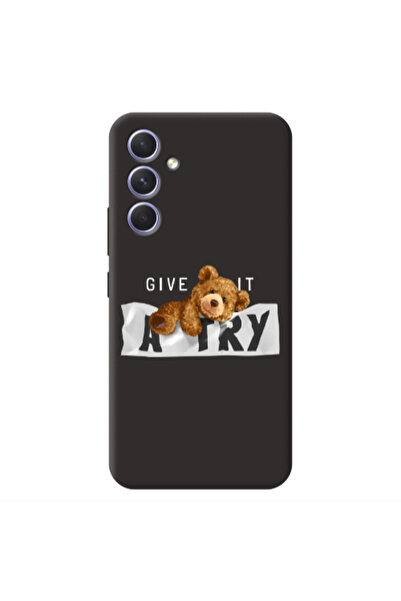 Other Samsung A54 Give me Black Colored Silicone TPU Θήκη