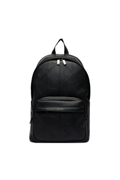 Calvin Klein Ghiozdan XL EMBLEMĂ AOP EMBOSS ROUND BACKP Unisex