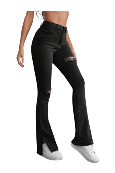 OEM Blugi skinny, dama, negru, masura S