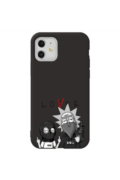 Other Apple iPhone 11 Rick Loser Black Colored Silicone TPU Θήκη