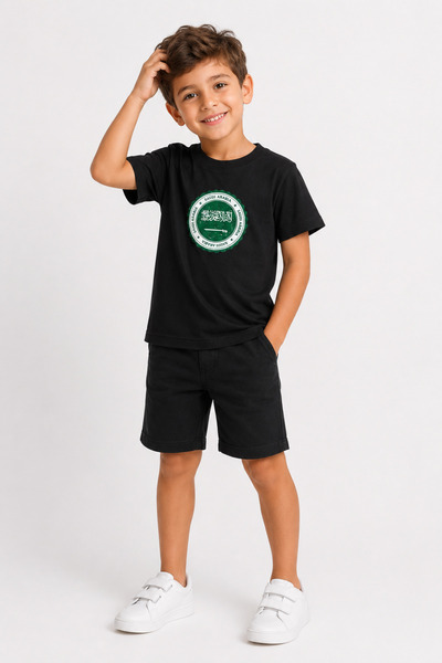 Rabona Fashion Arabian Seal Style Kids T-Shirt