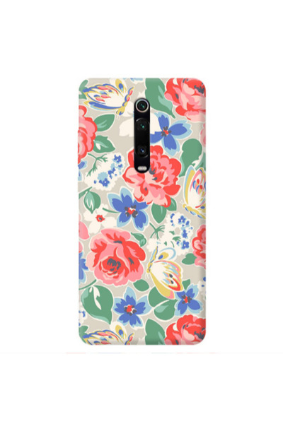 Other Xiaomi Mi 9T Lady roses Transparent Silicone TPU Θήκη