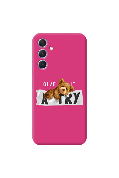 Other Samsung A54 Give me Fuchsia Colored Silicone TPU Θήκη