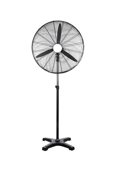 Fansan Ayaklı Sanayi Tipi Metal Ayaklı Vantilatör - Siyah