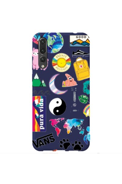 Other Huawei P20 Pro Vans Dark blue Colored Silicone TPU Θήκη