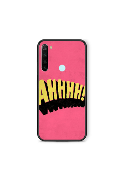Other Xiaomi Redmi Note 8 Ahhhh Black Glossy Θήκη