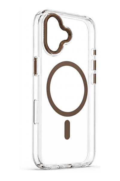 Generic Transparent protective case with colored frame compatible with iPhone...
