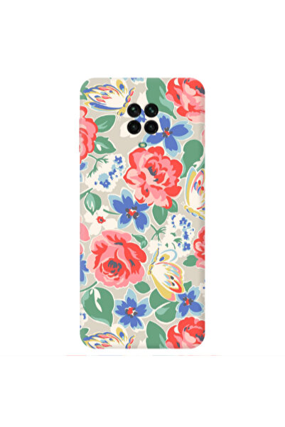 Other Xiaomi Redmi Note 9S Lady roses Transparent Silicone TPU Θήκη