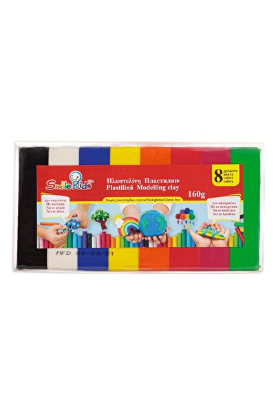 Z Store Smile Kids Plastilină de modelat, 8 culori