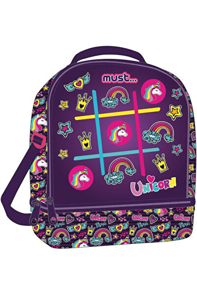 Must Team Yummy School Θερμομονωτική Θήκη Φαγητού 7 λίτρα Μωβ Μονόκεροι 22 x ...