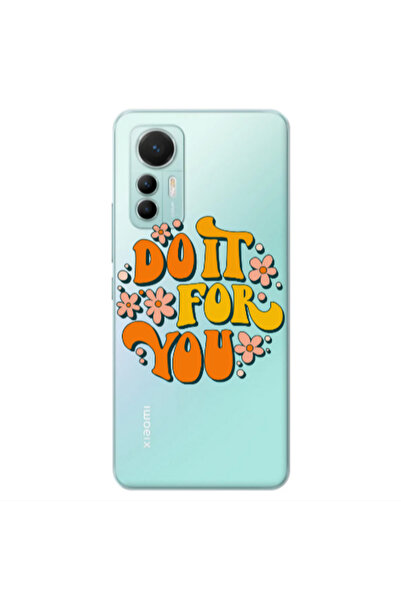 Other Xiaomi Mi 12 Lite Do it For You Transparent Silicone TPU Θήκη