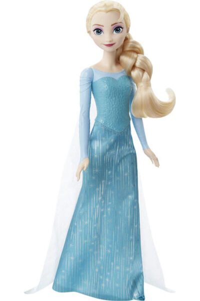 Mattel Games Κούκλα Mattel Frozen Έλσα με γαλάζιο-πράσινο φόρεμα για 3+ ετών,...