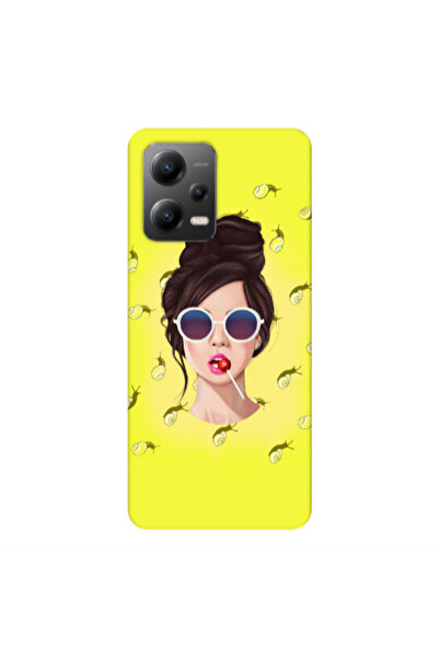 Other Xiaomi Poco X5 Lolipop Transparent Silicone TPU Θήκη