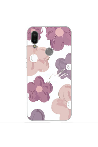 Other Xiaomi Redmi Note 7 Flowers 2 Transparent Silicone TPU Θήκη