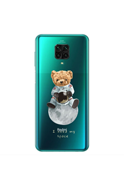 Other Xiaomi Redmi Note 9S Bear in space Transparent Silicone TPU Θήκη