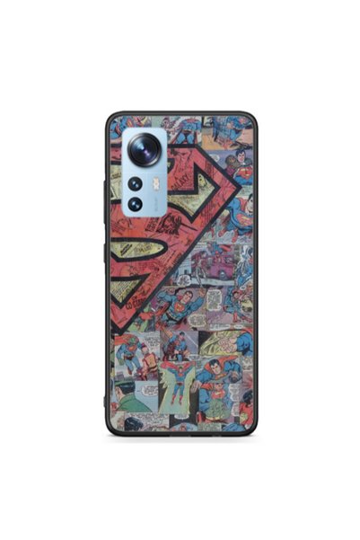 Other Xiaomi Mi 12 Superman galaxy Black Glossy Θήκη