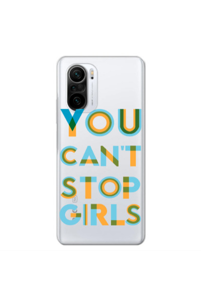 Other Xiaomi Poco F3 You Cant Stop Girls Transparent Silicone TPU Θήκη