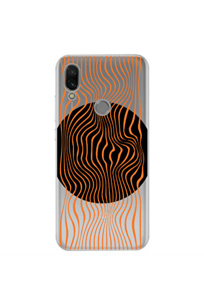 Other Xiaomi Redmi Note 7 Trapezoidal lines Transparent Silicone TPU Θήκη