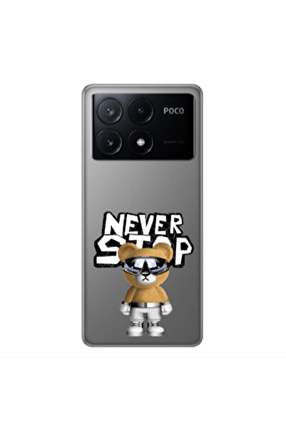 Other Xiaomi Poco X6Pro 5G Never stop Transparent Silicone TPU Θήκη