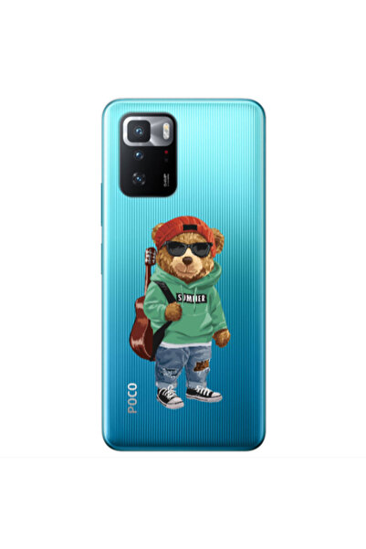 Other Xiaomi Poco X3 GT Summer Tedy Transparent Silicone TPU Θήκη