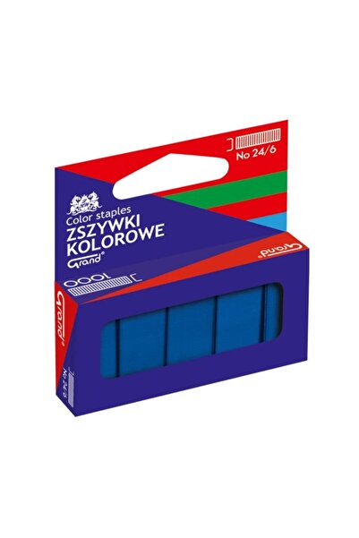 MC Micostore Capse Grand Yanda 110-1663, 24/6, albastru, set 1000 buc