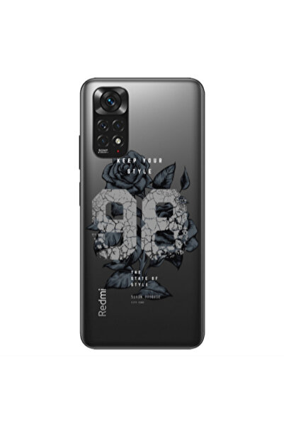 Other Xiaomi Redmi Note 11S NFC Flower 98 Transparent Silicone TPU Θήκη