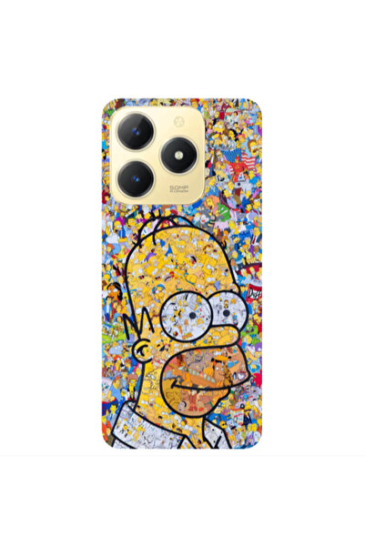 Other Realme C61 Simpsons Transparent Silicone TPU Θήκη