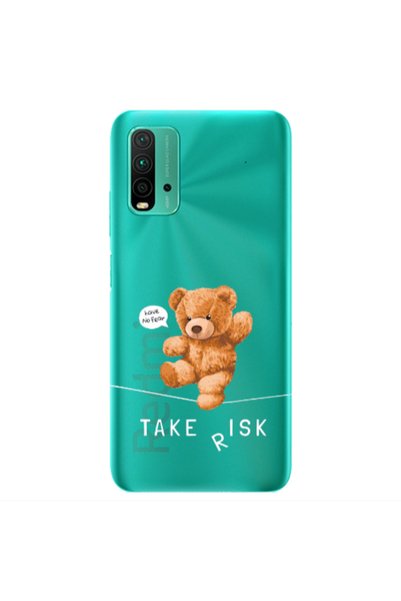 Other Xiaomi Redmi 9T Take risk Transparent Silicone TPU Θήκη