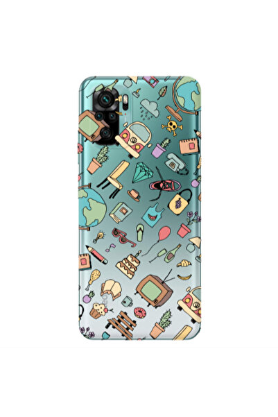 Other Xiaomi Redmi Note 10S Mixed up Transparent Silicone TPU Θήκη