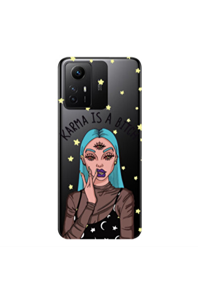 Other Xiaomi Redmi Note 12s Karma is a bitch Transparent Silicone TPU Θήκη