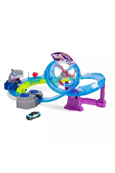 Dickie Toys Set de joacă Autostrada Marele Rechin Alb cu lumini și sunete Dickie