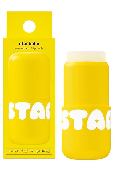 Star Face Star Balm Unscented Moisturizing Lip Balm 4.3Gr