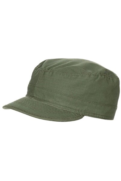 MFH Τζόκεϊ US BDU Field Cap Rip-Stop OD Green Stonewashed M