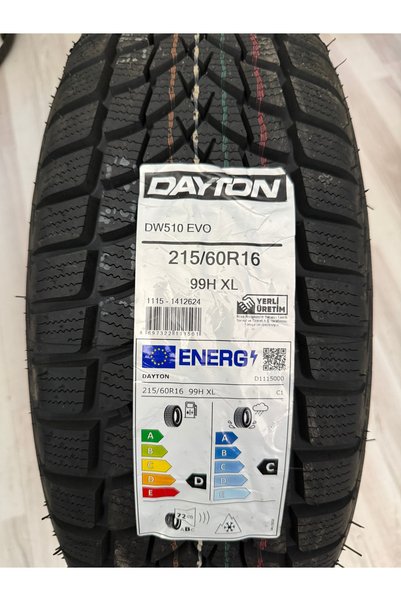 Dayton / 215/60R16 (DW510 EVO) 2025 KILIK (1 ADET FİYATIDIR. EN AZ 2 ADET VER...