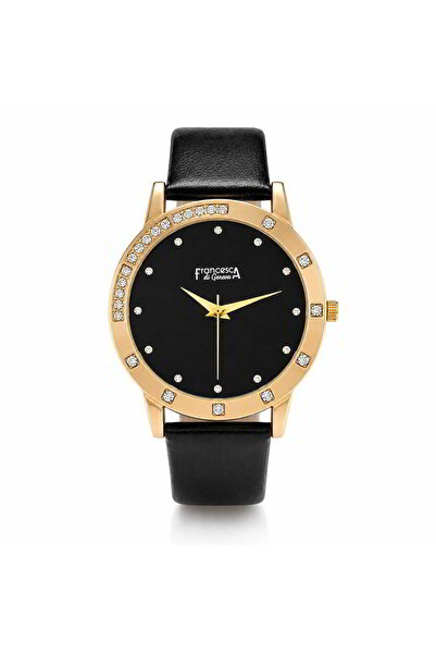 Watch Ceas pentru femei, Casual, Francesca di Geneva, Negru, FF429