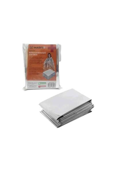 MADFOX Emergency Blanket Acil Durum Battaniyesi 210x140 cm