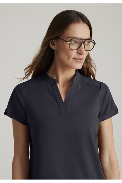 Grey’s Anatomy Grst230N Avery Women's Scrubs Top – Imported, Stain-Resistant, Anti-Wrinkle, Ultra Soft Doctor/Nurse Single Top