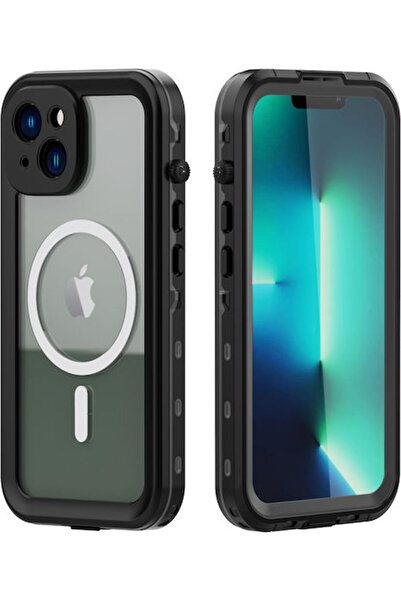 Other NetOne Ip68 Dot+ 360 Πλήρης Κάλυψη Σιλικόνης Μαύρο (iPhone 14 Plus) Κωδ...