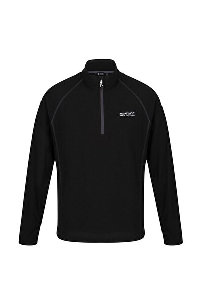 Regatta Πουλόβερ Montes Lightweight Half Zip Fleece Μαύρο L