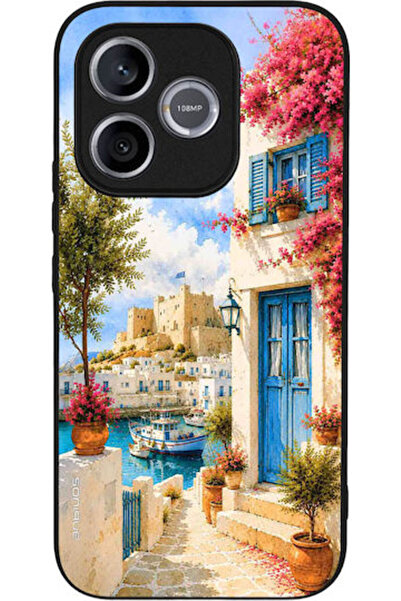 Other Σονίκ Σειρά Μούσα Ελληνικών Νησιών Θήκη Honor 600 Lite 5G Λιμάνι της Ρόδου