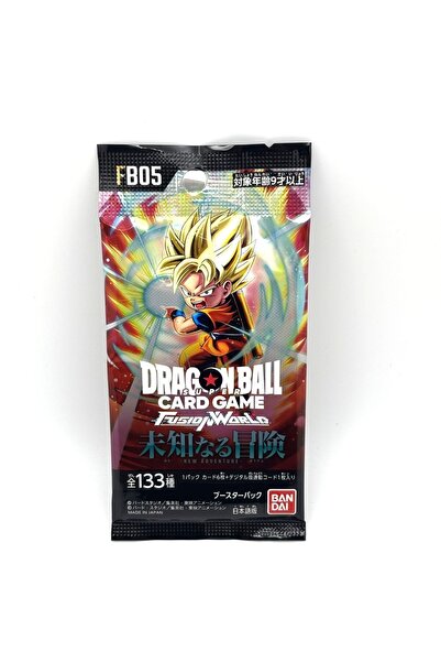 BANDAI Dragon Ball Super TCG: Fusion World New Adventure Single Pack (Japanese)