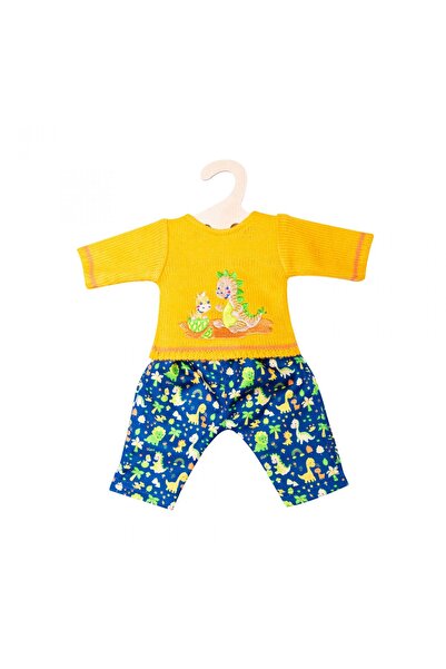 Heless Pulover tricotat cu pantaloni Dino pentru jucării 2134