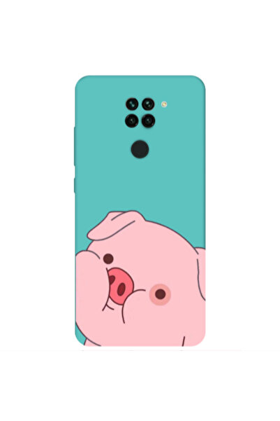 Other Xiaomi Redmi Note 9 Piggy 2 Turquoise Colored Silicone TPU Θήκη