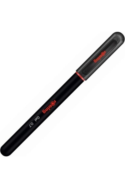 Rotring Black Gel Pilot Pen 0.7mm for Vibrant Writing with 1 Piece Standard Size