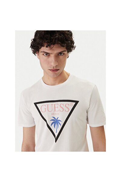 Guess Tricou bărbătesc F6GI09J1314 Alb