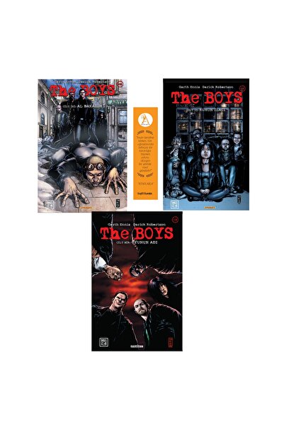 Athica The Boys 1/The Boys 2/ The Boys 3/(3 Kitap Set)