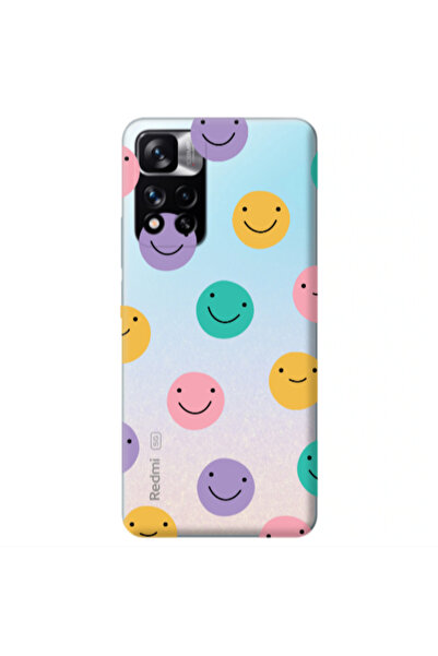 Other Xiaomi Redmi Note 11 Pro 5G Colorful smiles Transparent Silicone TPU Θήκη