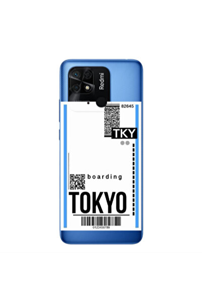 Other Xiaomi Redmi 10C Tokyo Boarding Transparent Silicone TPU Θήκη