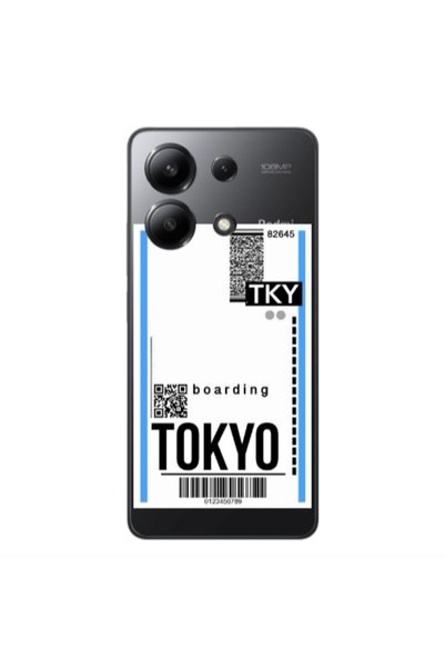 Other Xiaomi Redmi Note 13 4G Tokyo Boarding Transparent Silicone TPU Θήκη