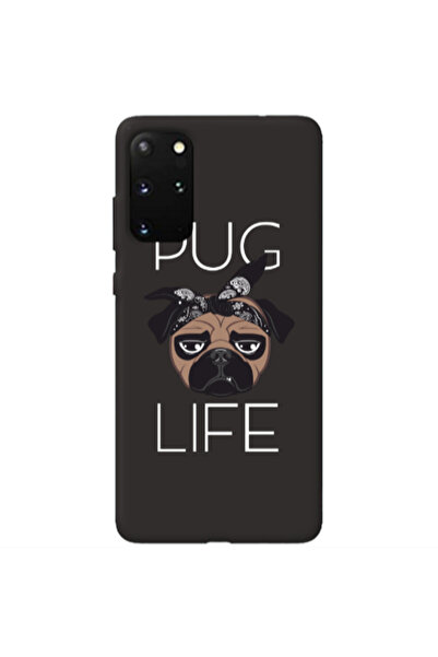 Other Samsung S20 Plus Pug Life Black Colored Silicone TPU Θήκη